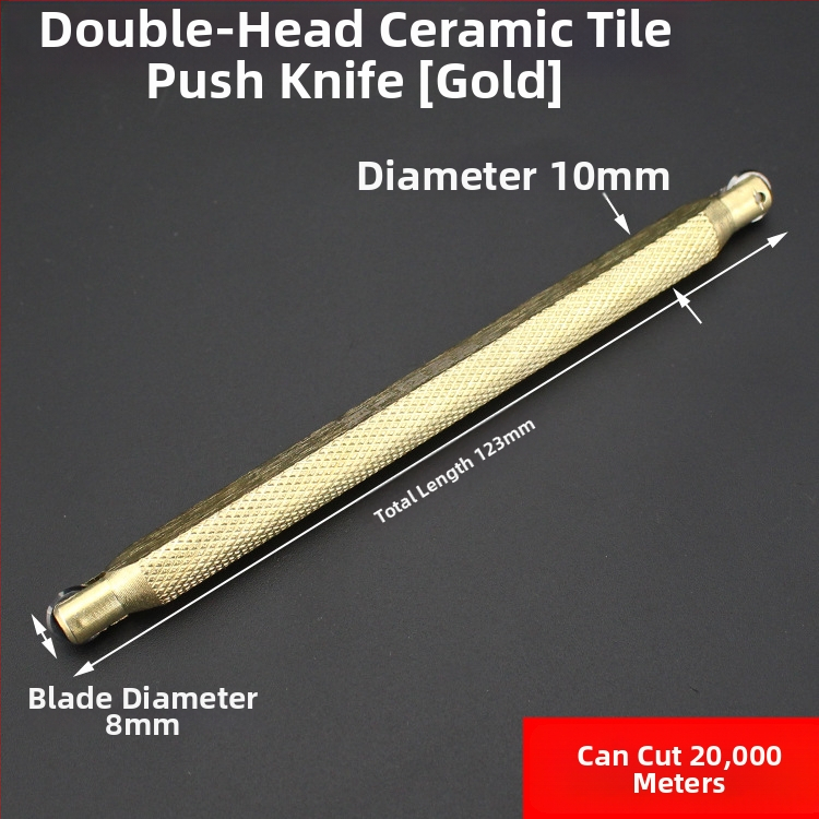 Cuțit cu roller pentru sticlă pentru tăierea plăcilor – cap de tăiere manual, utilizare casnică, Dane Tools