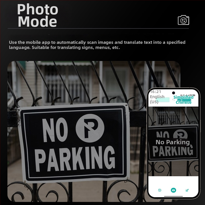 Ochelari de traducere VORMOR — fără fir, control prin atingere, căști Bluetooth cu traducere vocală în timp real până la 10 m, fără cameră