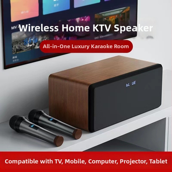 Sistem karaoke all-in-one pentru casă, cu conectare la TV, amplificare, fără afișaj, fără wireless