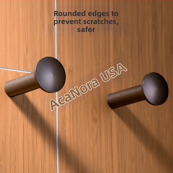 AcaNora 3845 Cârlig pentru haine din oțel inoxidabil — baie, stil modern minimalist, placare electrolitică