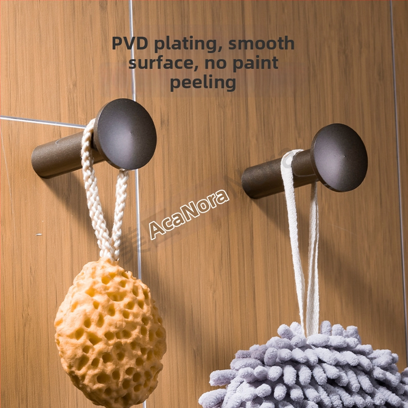 AcaNora 3845 Cârlig pentru haine din oțel inoxidabil — baie, stil modern minimalist, placare electrolitică