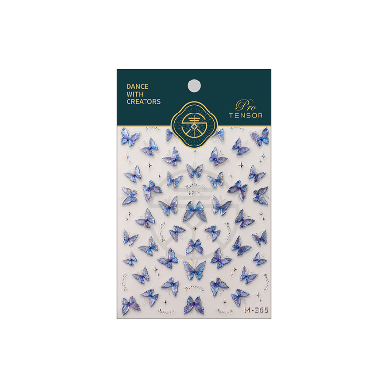 Autocolant de unghii din PET, design desen animat, originea Shandong