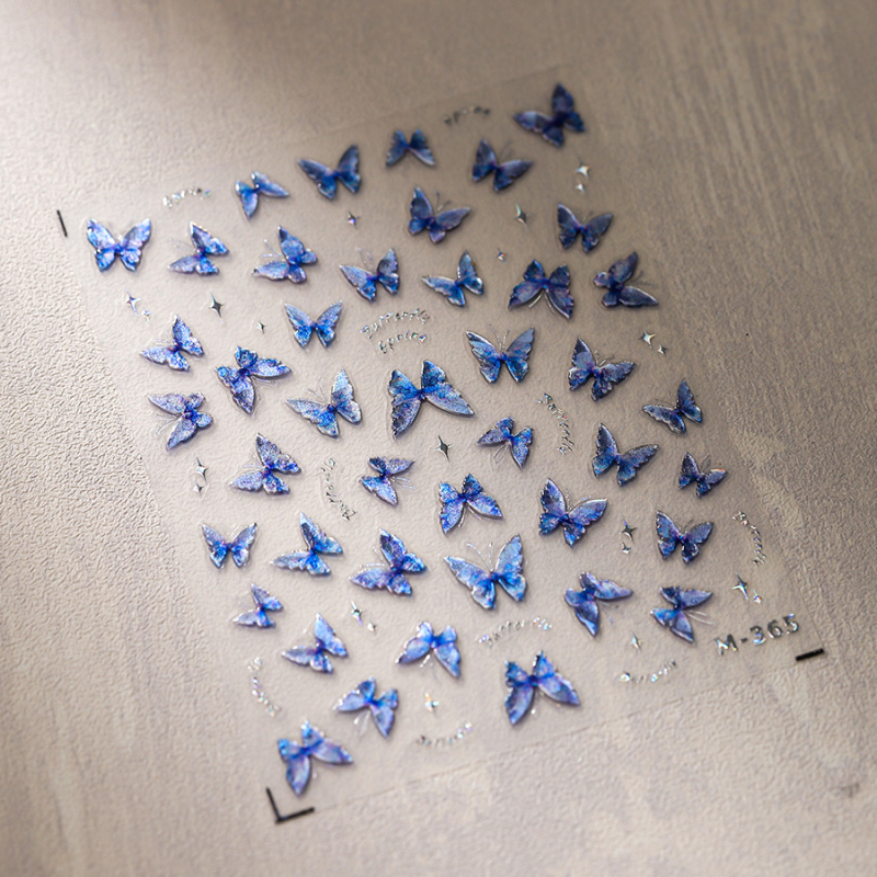 Autocolant de unghii din PET, design desen animat, originea Shandong