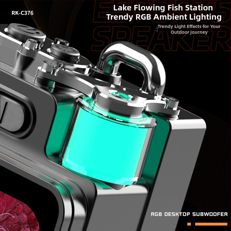 Boxă Bluetooth - carcasă din aliaj de zinc; Bluetooth 5.3; baterie încorporată 1000–1200 mAh; răspuns în frecvențe 40 Hz–20 kHz; putere de ieșire 5 W