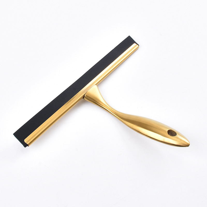 Skraper za staklo od nehrđajućeg čelika i silikona, jednostrano brisanje, kućna uporaba, pakiranje 40 komada