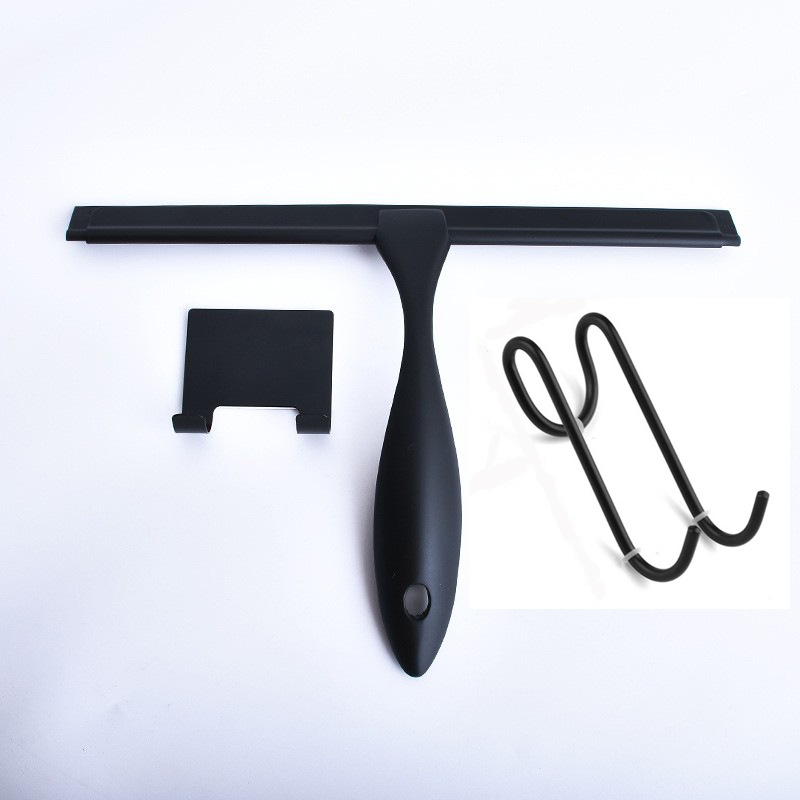 Skraper za staklo od nehrđajućeg čelika i silikona, jednostrano brisanje, kućna uporaba, pakiranje 40 komada