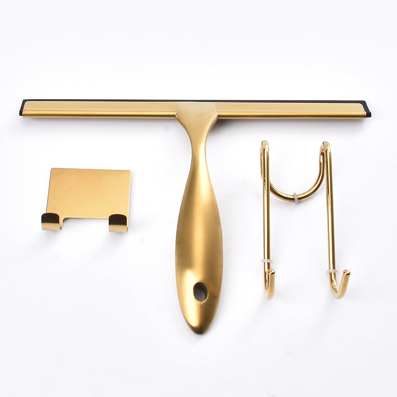 Skraper za staklo od nehrđajućeg čelika i silikona, jednostrano brisanje, kućna uporaba, pakiranje 40 komada