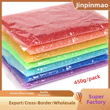 Accesorii DIY pentru bijuterii – Mărgele din sticlă cu finisaj sidefat, Mermaid Bubble Beads, Origine Yiwu, Brand Today's Cat