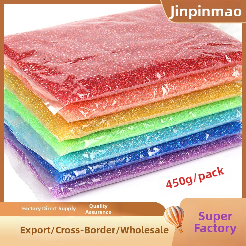 Accesorii DIY pentru bijuterii – Mărgele din sticlă cu finisaj sidefat, Mermaid Bubble Beads, Origine Yiwu, Brand Today's Cat