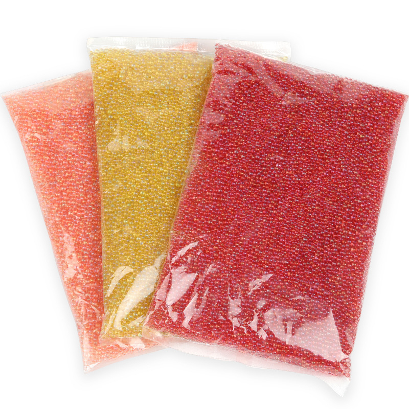 Accesorii DIY pentru bijuterii – Mărgele din sticlă cu finisaj sidefat, Mermaid Bubble Beads, Origine Yiwu, Brand Today's Cat