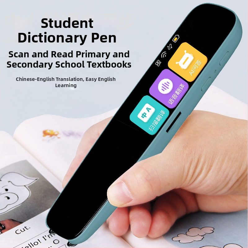 Pix de citire A3 pentru scanarea dicționarului, difuzor 3W, alimentare 5V2A, baterie Li-ion reîncărcabilă, greutate 100 g