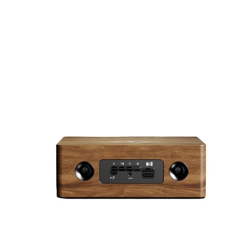 Retro drveni Bluetooth zvučnik sa stolnim subwooferom za kućno karaoke