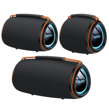 Yesido difuzor Bluetooth – Difuzor portabil pentru karaoke, Bluetooth 5.3, 30W, baterie încorporată 1000–1200 mAh, bandă de frecvențe 20Hz–20kHz, IPX1 rezistență la apă