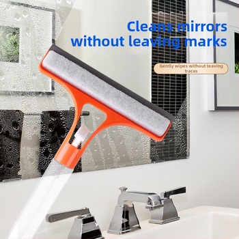 Διπλής όψεως καθΑριστικό για γυαλιά με μπουκάλι ψεκασμού — Ανοξείδωτο ατσάλι, χειροκίνητο, οικιακή χρήση