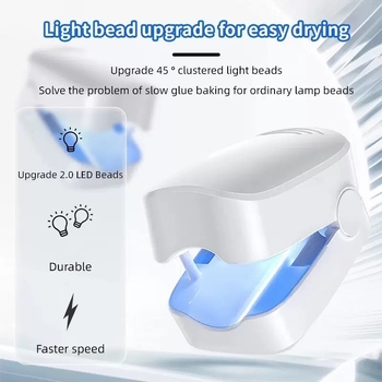 UV körömlámpa, modell Nail lamp, eredet Zhejiang, hazai márka, általános felhasználásra.