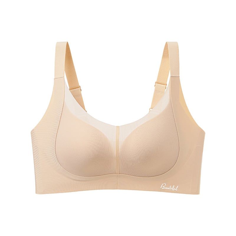Tube-top sutien - fără urme, nylon respirabil, cupă 3/4, susținere moale, strângere