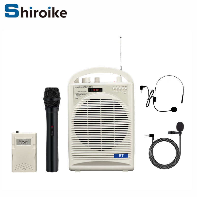 Bežični Bluetooth pojačalo visokih performansi za karaoke na otvorenom – prijenosni ručni zvučnik za vođenje i nastavu