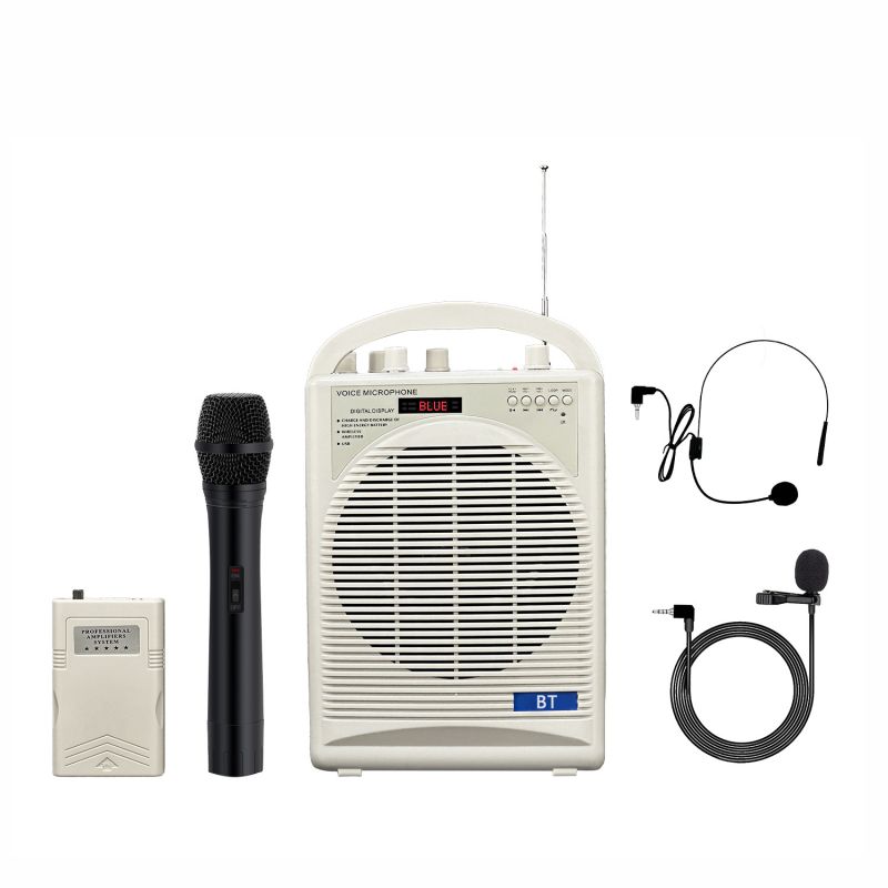 Bežični Bluetooth pojačalo visokih performansi za karaoke na otvorenom – prijenosni ručni zvučnik za vođenje i nastavu