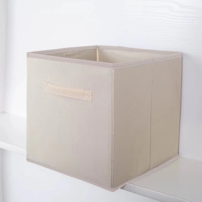 Casetă de depozitare pentru haine și jucării din material nețesut, fără capac, pliabilă, portabilă, capacitate 20–30 L