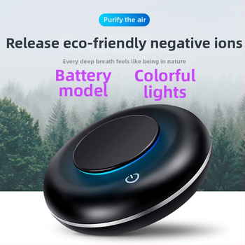 Automobilový čistič vzduchu Air-k — USB napájanie, 1.5W, koncentrácia záporných iónov 288000/cm3, univerzálna kompatibilita