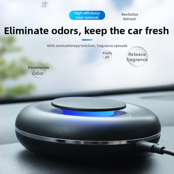 Automobilový čistič vzduchu Air-k — USB napájanie, 1.5W, koncentrácia záporných iónov 288000/cm3, univerzálna kompatibilita