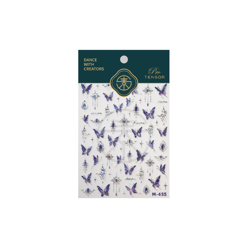 Αυτοκόλλητα νυχιών με φύλλο χρυσού, υπερ-λεπτά, χωρίς υπόλοιπα, καρτούν σχέδιο, σειρά M-480