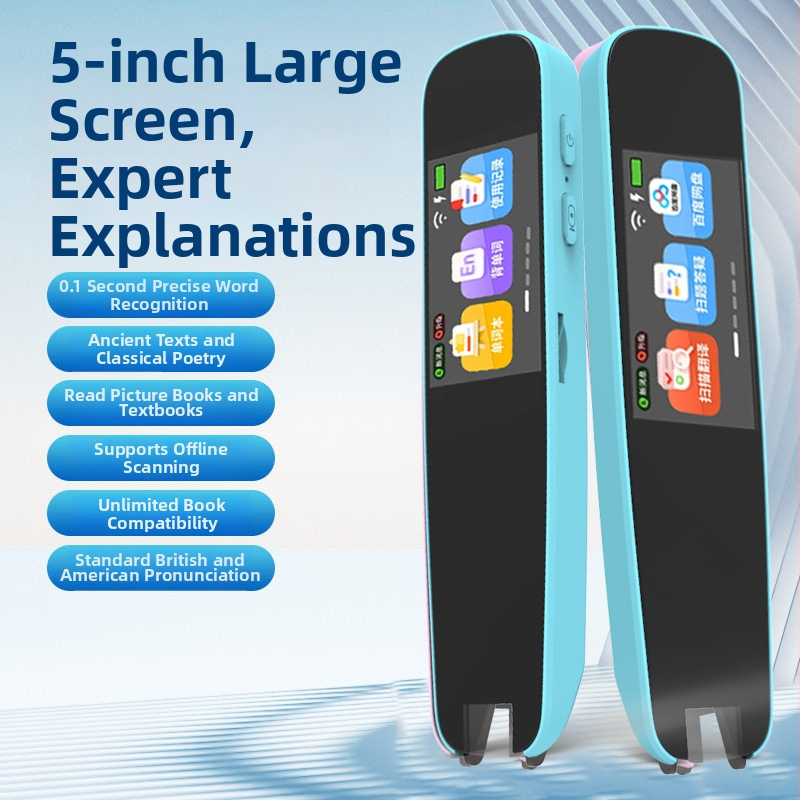 Stylus de citire A9 – Plastic, 5V, Baterie litiu reîncărcabilă, Dispozitiv de citire