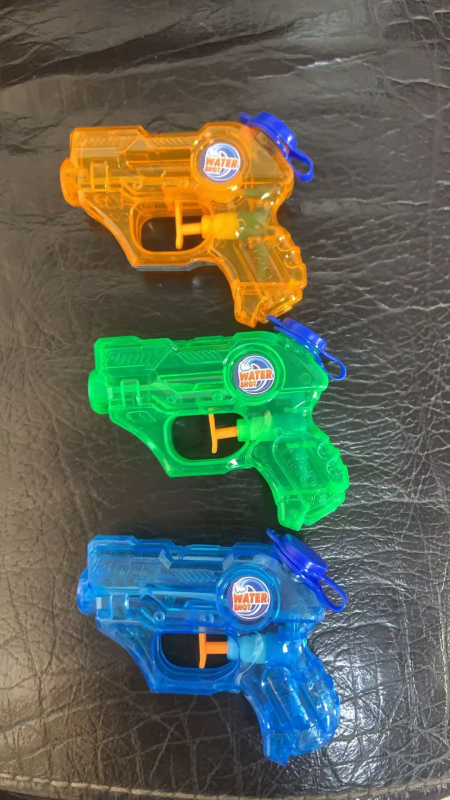 Ručni vodeni pištolj za plažu, plastični, za djecu 4–6 godina, pakiranje u kutiji za izlaganje
