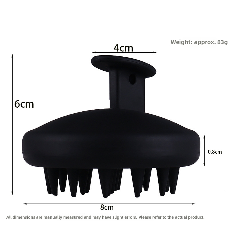 Perie de șampon din silicon pentru masajul scalpului și curățarea părului; Brand 916; Personalizabilă cu logo; Cadou pentru angajați