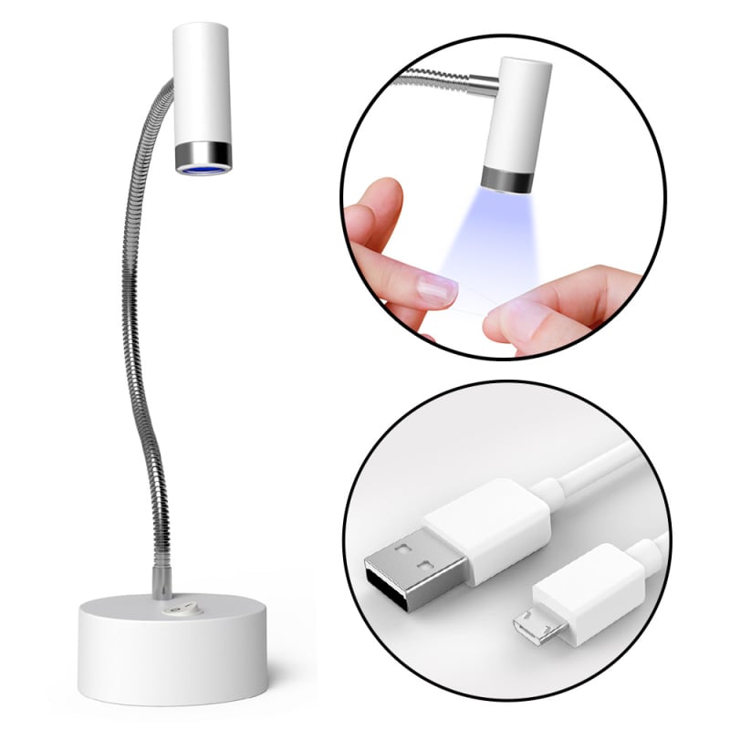 Okos LED körömlámpa érintésérzékelővel | USB újratölthető | gyors száradás | modell BY-NT-3792