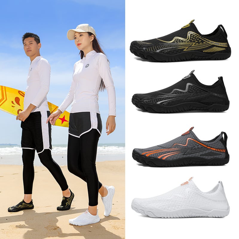 Παπούτσια διάσχισης ποταμών – Διαπνέον επάνω μέρος από δίχτυ, Αντιολισθητική σόλα από καουτσούκ, Γρήγορο στέγνωμα, Unisex, Χαμηλού προφίλ