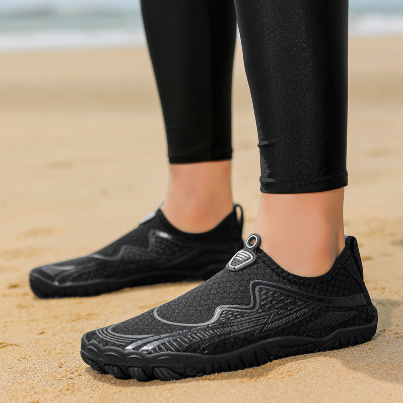 Παπούτσια διάσχισης ποταμών – Διαπνέον επάνω μέρος από δίχτυ, Αντιολισθητική σόλα από καουτσούκ, Γρήγορο στέγνωμα, Unisex, Χαμηλού προφίλ