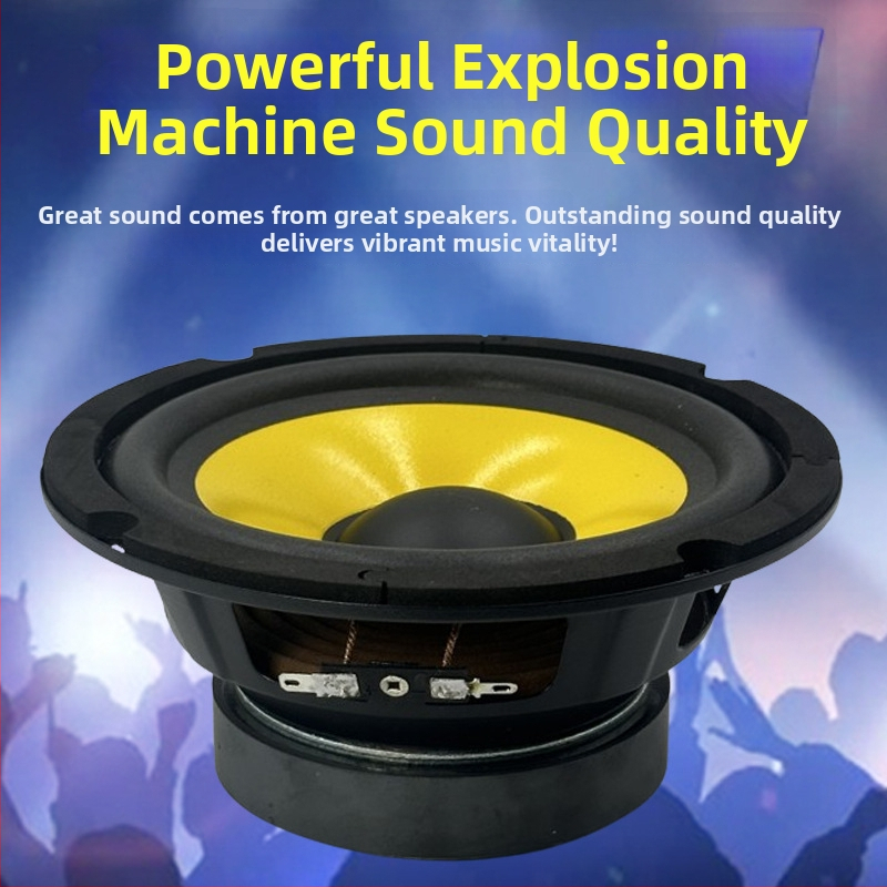 Fast High: Difuzor auto de înaltă putere pentru audio auto și bibliotecă, circuit magnetic extern, diafragmă non-hârtie, 80–20000 Hz