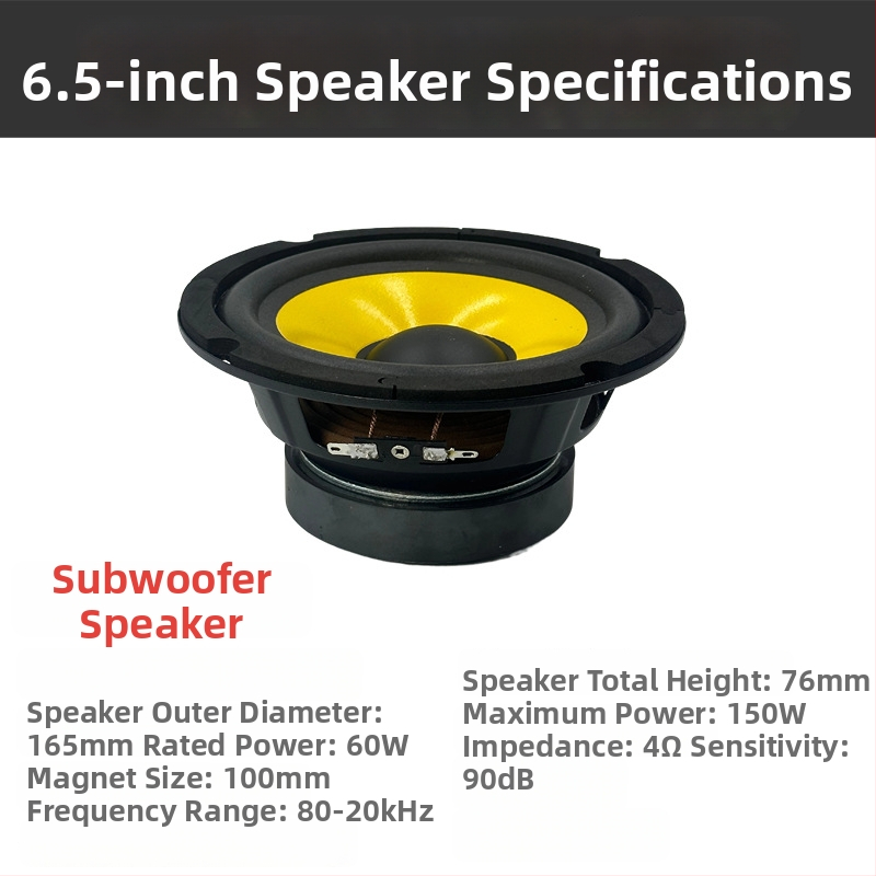 Fast High: Difuzor auto de înaltă putere pentru audio auto și bibliotecă, circuit magnetic extern, diafragmă non-hârtie, 80–20000 Hz