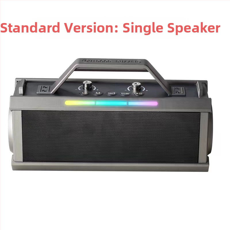 L201B Bluetooth zvučnik s ugrađenim mikrofonom za karaoke, 80 W, IPX5, Bluetooth 5.0, raspon frekvencija 100 Hz–20 kHz
