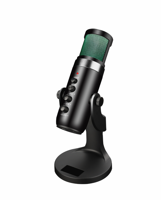 USB kondenzatorski mikrofon MU900pro Colorful Edition – kardioidno snimanje, raspon frekvencija 60 Hz–15 kHz, SNR ≥ 75 dB, napajanje 5V