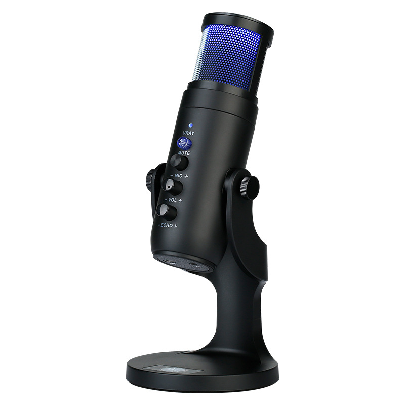 USB kondenzatorski mikrofon MU900pro Colorful Edition – kardioidno snimanje, raspon frekvencija 60 Hz–15 kHz, SNR ≥ 75 dB, napajanje 5V
