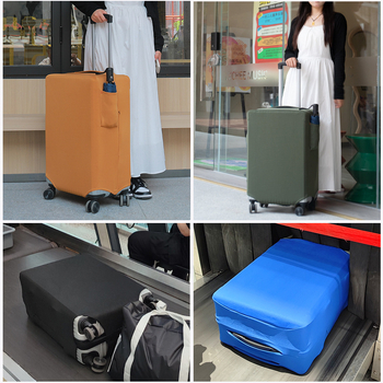 Κάλυμμα βαλιτσών με πλευρική τσέπη, ενισχυμένος πολυεστέρας-ελαστάν, ανθεκτικό στη φθορά και στην κοπή, προστασία από σκόνη και γρατζουνιές