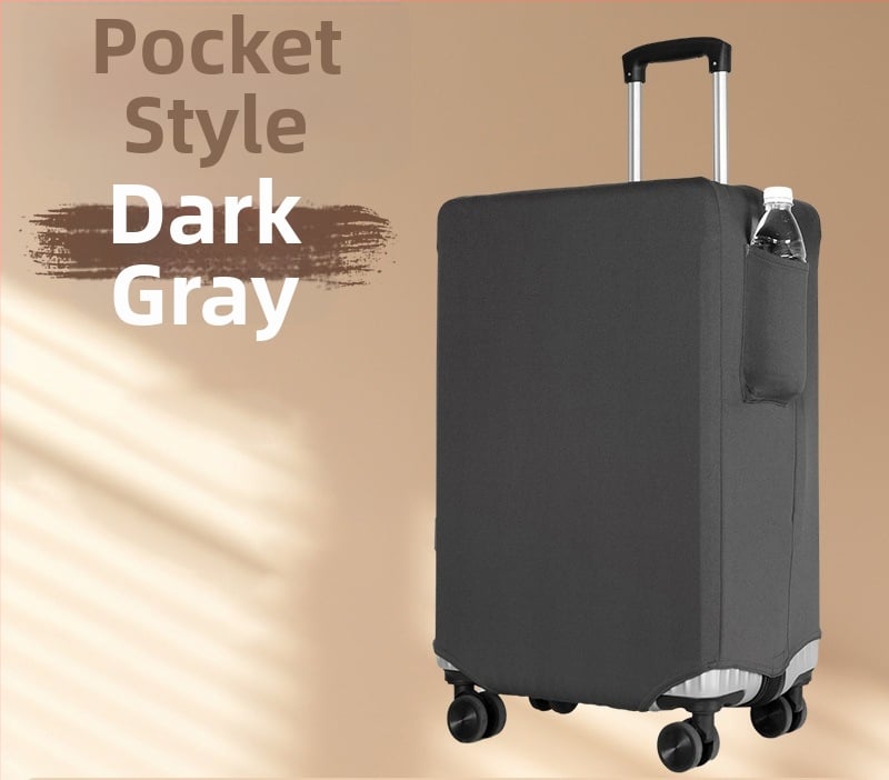 Κάλυμμα βαλιτσών με πλευρική τσέπη, ενισχυμένος πολυεστέρας-ελαστάν, ανθεκτικό στη φθορά και στην κοπή, προστασία από σκόνη και γρατζουνιές