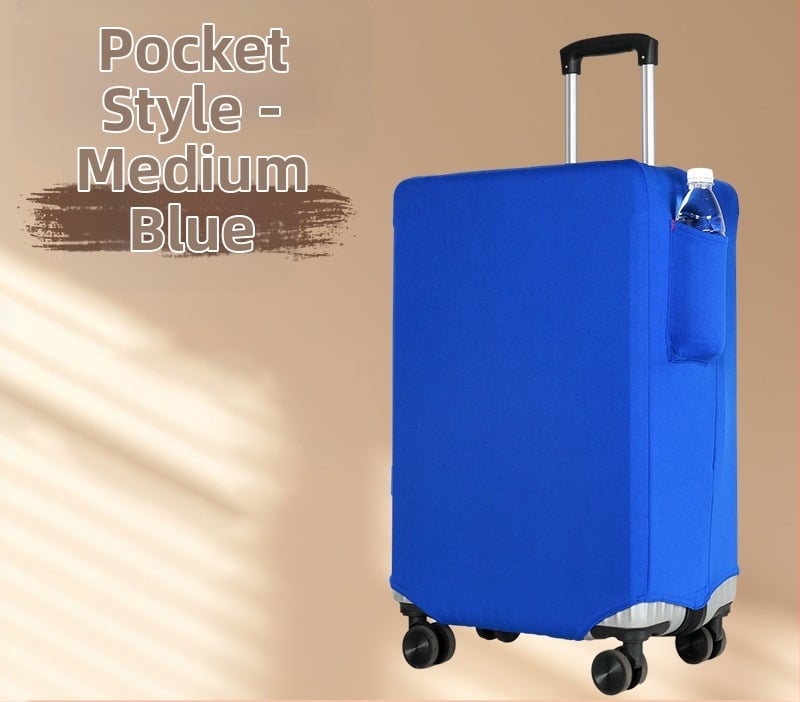 Κάλυμμα βαλιτσών με πλευρική τσέπη, ενισχυμένος πολυεστέρας-ελαστάν, ανθεκτικό στη φθορά και στην κοπή, προστασία από σκόνη και γρατζουνιές