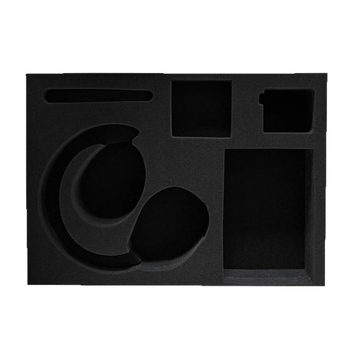 Interior de protecție pentru cutii de ambalaj, din spumă PU, densitate 18-50 kg/m³, grosime și dimensiuni personalizabile, imprimare disponibilă