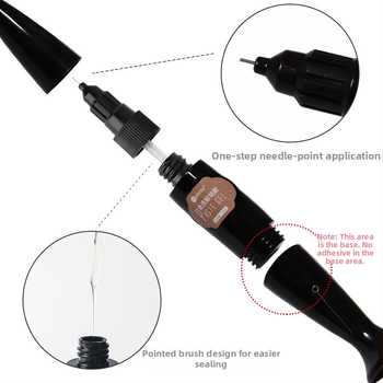 Κόλλα νυχιών - 10 ml, κόλλα που σκληραίνει με φως, φωτοπολυμερικό, πολυλειτουργική, εγκεκριμένη ιδιωτική ετικέτα