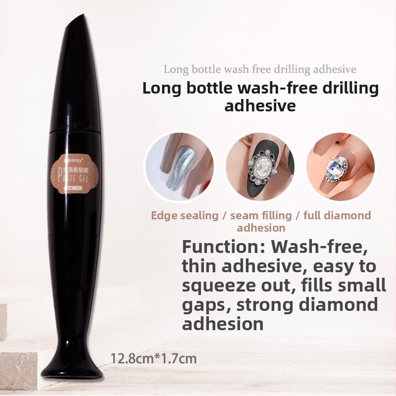 Κόλλα νυχιών - 10 ml, κόλλα που σκληραίνει με φως, φωτοπολυμερικό, πολυλειτουργική, εγκεκριμένη ιδιωτική ετικέτα