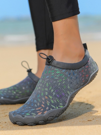 Παπούτσια διάσχισης ποταμού με πέντε δάχτυλα, επάνω Lycra, αντιολισθητική εξωτερική σόλα από καουτσούκ, χαμηλό κόψιμο