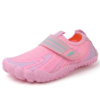 Παιδικά παπούτσια για ρυάκια με πέντε δάχτυλα, επάνω μέρος Lycra, εσωτερικό από δίχτυ, EVA μεσαία σόλα, εξωτερική σόλα από καουτσούκ
