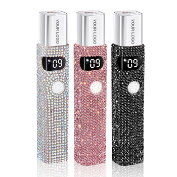 Prenosna lampa za nokte s dijamantnim ukrasom, ručna UV/LED lampa za brzo sušenje noktiju, model G2MJD9, OEM