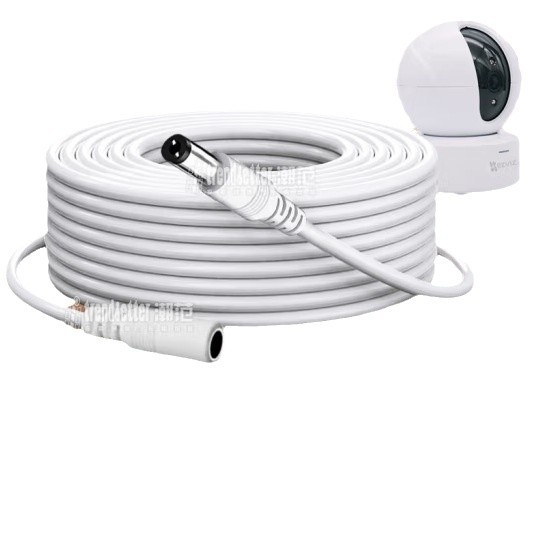 DC5521 Καλώδιο Τροφοδοσίας Επέκτασης, Αρσενικό–Θηλυκό, 12V 2A, για Παρακολούθηση