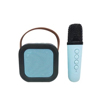 Bluetooth karaoke zvučnik s integriranim mikrofonom – IPX7 vodootporan, BT 5.0, 100 Hz–20 kHz, SNR ≥70 dB, ugrađena baterija 500–800 mAh