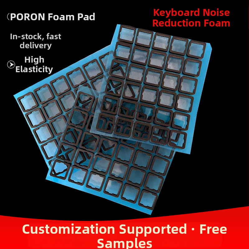 Pad de amortizare a zgomotului pentru tastatură mecanică, material EVA, densitate personalizabilă, grosime personalizabilă, procesare la cerere, imprimare disponibilă