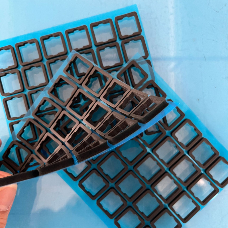 Pad de amortizare a zgomotului pentru tastatură mecanică, material EVA, densitate personalizabilă, grosime personalizabilă, procesare la cerere, imprimare disponibilă